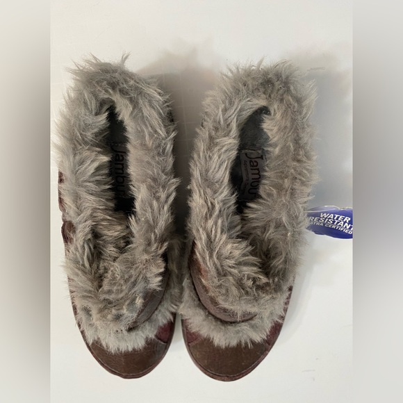 Jambu Iceland Jambu Graham Mule Burgundy women’s size 6 brand new slip on - Picture 8 of 14